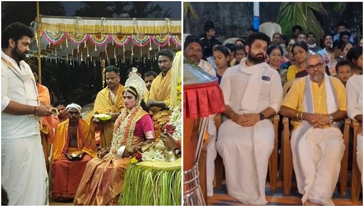 ರಕ್ಷಿತ್ ಶೆಟ್ಟಿ ಎಲ್ಲಿ ಎಂದು ಕೇಳಿದವರಿಗೆ ಸಿಕ್ಕಿತು ಉತ್ತರ; ಹುಟ್ಟೂರಿನಲ್ಲಿ ನೇಮೋತ್ಸವದಲ್ಲಿ ಭಾಗಿ