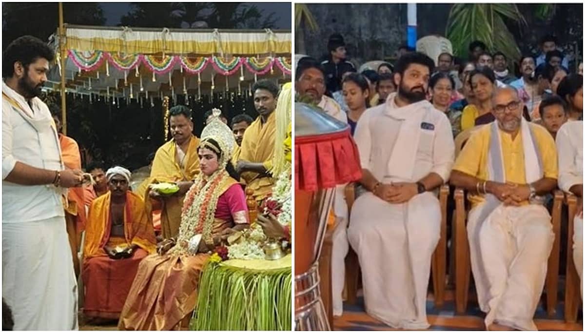ರಕ್ಷಿತ್ ಶೆಟ್ಟಿ ಎಲ್ಲಿ ಎಂದು ಕೇಳಿದವರಿಗೆ ಸಿಕ್ಕಿತು ಉತ್ತರ; ಹುಟ್ಟೂರಿನಲ್ಲಿ ನೇಮೋತ್ಸವದಲ್ಲಿ ಭಾಗಿ