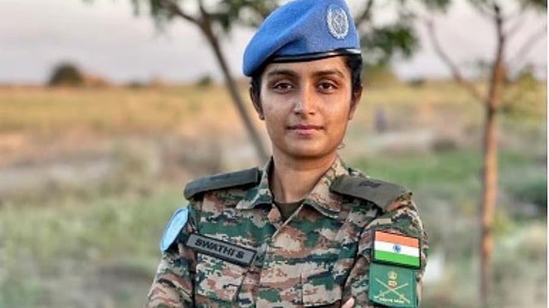 ಕರ್ನಾಟಕದ ಮುಕುಟಕ್ಕೆ ಮತ್ತೊಂದು ಗರಿ: ಬೆಂಗಳೂರು ಮೂಲದ ಮೇಜರ್ Swathi ShanthaKumarಗೆ ವಿಶ್ವಸಂಸ್ಥೆ ಸೆಕ್ರೆಟರಿ ಜನರಲ್ ಪ್ರಶಸ್ತಿ!