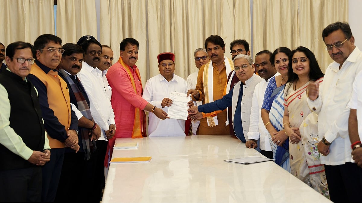 ಬಿಜೆಪಿ ನಿಯೋಗದಿಂದ ರಾಜ್ಯಪಾಲರ ಭೇಟಿ: 'ದ್ವೇಷ ಭಾಷಣ ತಡೆ' ಮಸೂದೆಗೆ ಅಂಕಿತ ಹಾಕದಂತೆ ಮನವಿ!