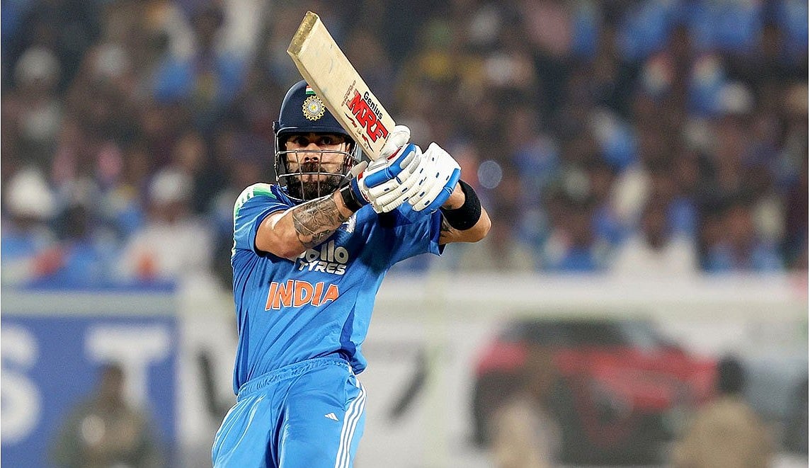 India vs New Zealand: ರೋಹಿತ್ ಶರ್ಮಾ ಔಟಾದ ನಂತರ ಪ್ರೇಕ್ಷಕರ ಹರ್ಷೋದ್ಗಾರ; 'ನನಗೆ ಬೇಸರವಾಗುತ್ತಿದೆ' ಎಂದ ವಿರಾಟ್ ಕೊಹ್ಲಿ!