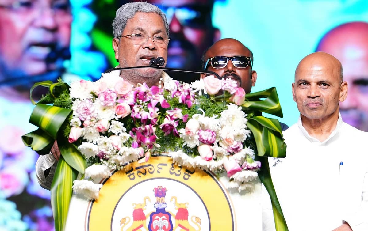 'ರಾಜಕೀಯ ಲಾಭಕ್ಕಾಗಿ ವಿರೋಧ ಪಕ್ಷದವರು ಸುಳ್ಳು ಹೇಳುತ್ತಿದ್ದಾರೆ; 592 ಚುನಾವಣಾ ಭರವಸೆಗಳಲ್ಲಿ 243ನ್ನು ಕಾಂಗ್ರೆಸ್ ಈಡೇರಿಸಿದೆ': ಸಿದ್ದರಾಮಯ್ಯ