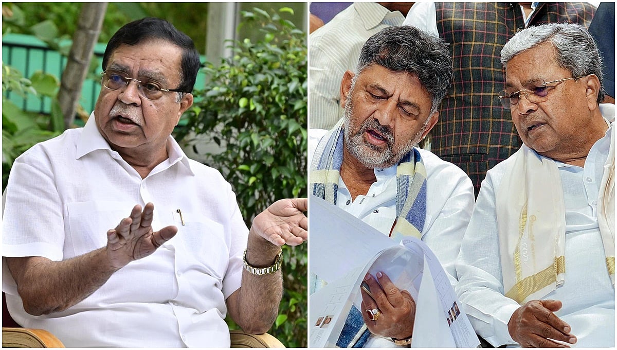 ಅಪೆಕ್ಸ್ ಬ್ಯಾಂಕ್ ಅಧ್ಯಕ್ಷ ಚುನಾವಣೆ: ಸಿಎಂ-ಡಿಸಿಎಂ ಬಣ ಮುಖಾಮುಖಿ; ಮಾಜಿ ಸಚಿವ ರಾಜಣ್ಣ ಎಂಟ್ರಿಯಿಂದ ಡಿಕೆಶಿಗೆ ಹಿನ್ನಡೆ?