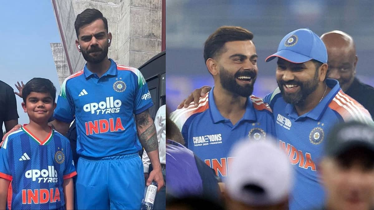Video: 'ಉದರ್ ದೇಖ್ ಮೇರಾ ಡೂಪ್ಲಿಕೇಟ್ ಬೈಟಾ ಹೈ'; ರೋಹಿತ್ ಶರ್ಮಾಗೆ ತನ್ನದೇ ತದ್ರೂಪಿ ಬಾಲಕನ ತೋರಿದ Virat Kohli!