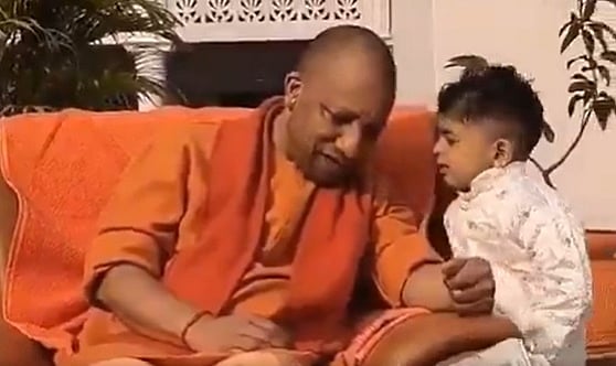 ಸಿಎಂ ಯೋಗಿ ಆದಿತ್ಯನಾಥ್ ಬಳಿ ಕ್ಯೂಟ್ ಆಗಿ ಮಗು ಏನು ಬೇಡಿಕೆ ಇಟ್ಟಿತು ನೋಡಿ; Viral Video