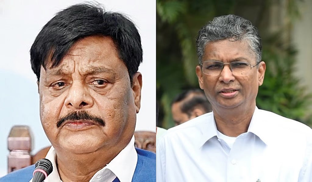ರಾಜ್ಯ ರಾಜಕೀಯದಲ್ಲಿ ಹಲವು ಬೆಳವಣಿಗೆ: ಮಹದೇವಪ್ಪ-ಸತೀಶ್ ಜಾರಕಿಹೊಳಿ ರಹಸ್ಯ ಮಾತುಕತೆ; ಊಹಾಪೋಹಗಳಿಗೆ ಪುಷ್ಠಿ