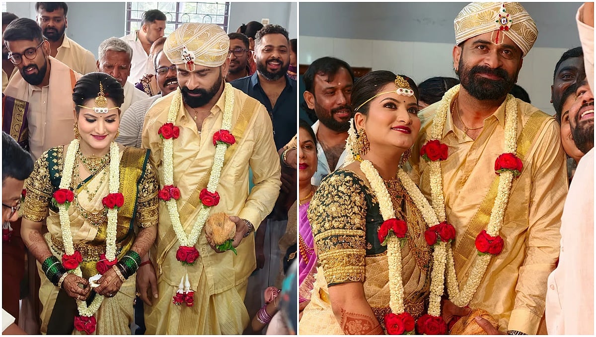 ಧರ್ಮಸ್ಥಳ: ಸಂಧ್ಯಾ ಜೊತೆ ದಾಂಪತ್ಯ ಜೀವನಕ್ಕೆ ಕಾಲಿಟ್ಟ ಉಗ್ರಂ ಮಂಜು
