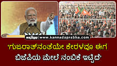 Watch | 'ಗುಜರಾತ್‌ನಂತೆಯೇ ಕೇರಳವೂ ಈಗ ಬಿಜೆಪಿಯ ಮೇಲೆ ನಂಬಿಕೆ ಇಟ್ಟಿದೆ'