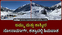Watch | ಜಮ್ಮು ಮತ್ತು ಕಾಶ್ಮೀರ: ಸೋನಾಮಾರ್ಗ್, ಕತ್ರಾದಲ್ಲಿ ಹಿಮಪಾತ