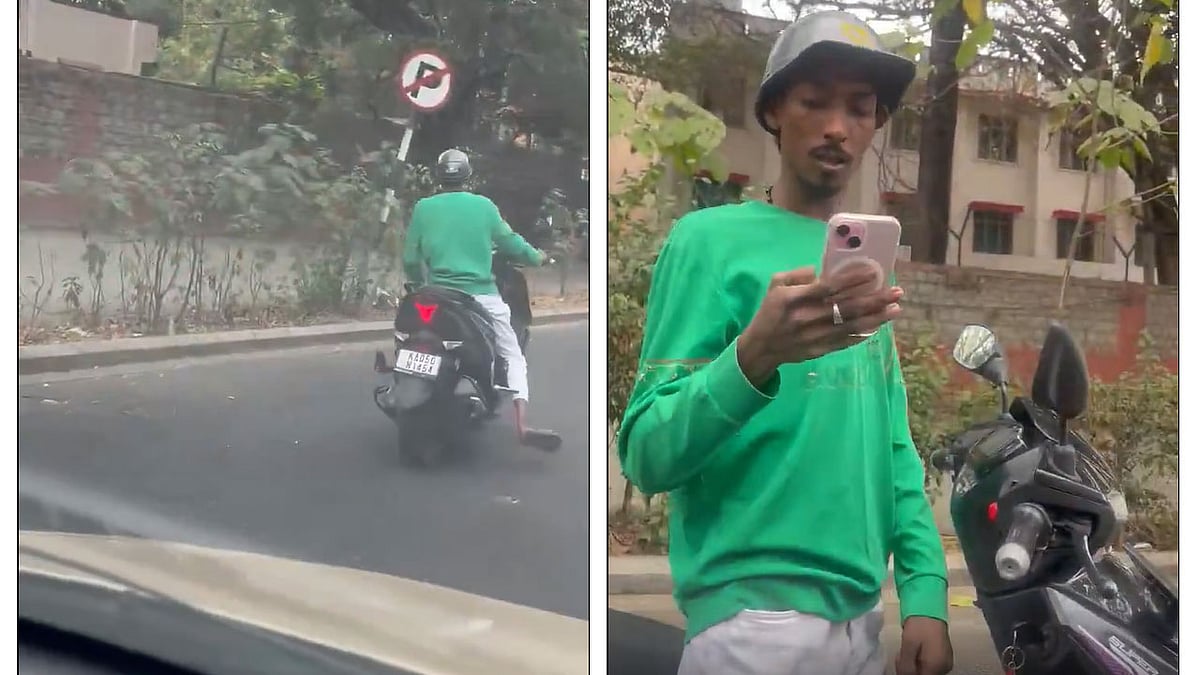 ಬೆಂಗಳೂರಿನಲ್ಲಿ ಮತ್ತೊಂದು ರೋಡ್ ರೇಜ್: ಕಾರು ಹಿಂಬಾಲಿಸಿ ಅವಾಚ್ಯ ಶಬ್ದಗಳ ನಿಂದನೆ, ಯುವಕನ ಪುಂಡಾಟ.. Video