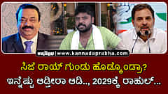 Watch | ಸಿ.ಜೆ ರಾಯ್ ಗುಂಡು ಹೊಡ್ಕೊಂಡ್ರಾ? ಇನ್ನೆಷ್ಟು ಆಡ್ತೀರಾ ಆಡಿ.., 2029ಕ್ಕೆ ರಾಹುಲ್...