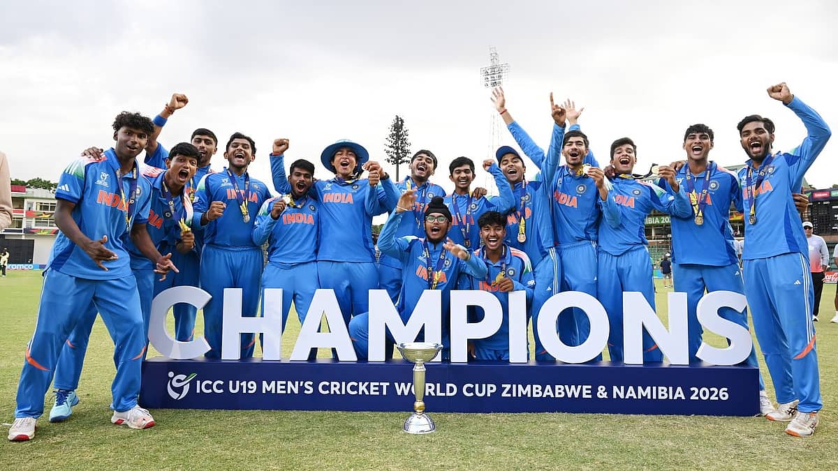 ದಾಖಲೆಯ 6ನೇ ಬಾರಿಗೆ U19 World Cup ಗೆದ್ದ ಭಾರತೀಯ ಯುವ ಪಡೆ