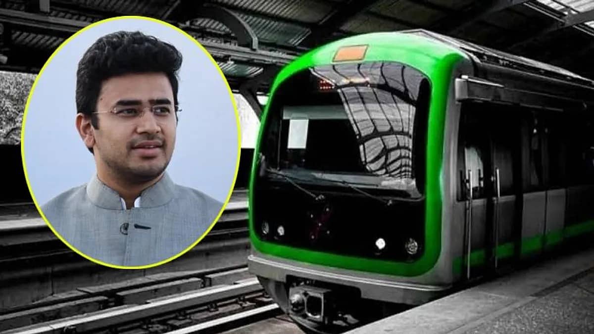 ಮೆಟ್ರೋ ಪ್ರಯಾಣ ದರ ಹೆಚ್ಚಳ: ಸಂಸದ ತೇಜಸ್ವಿ ಸೂರ್ಯ ದೆಹಲಿಗೆ ಓಡಿದ್ದು ಯಾಕೆ? ಕಾಂಗ್ರೆಸ್ ಪ್ರಶ್ನೆ