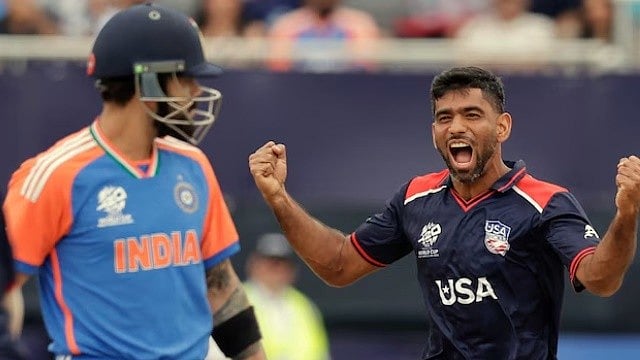 ಟಿ20 ವಿಶ್ವಕಪ್ ಇತಿಹಾಸದಲ್ಲೇ ಭಾರತದ ವಿರುದ್ಧ ಹೀನಾಯ ದಾಖಲೆ ಬರೆದ ಸೌರಭ್ ನೇತ್ರವಲ್ಕರ್