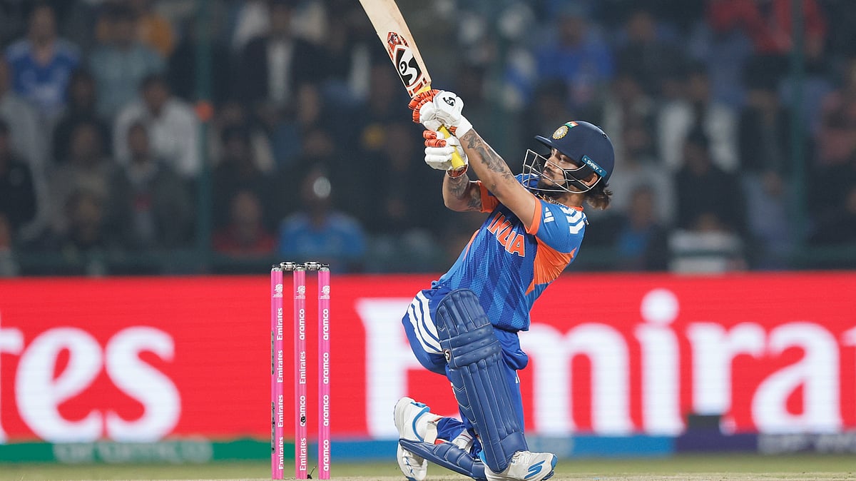 T20 ವಿಶ್ವಕಪ್ 2026: 6, 6, 6, 6, 4.. ಒಂದೇ ಓವರ್ ನಲ್ಲಿ 28 ರನ್; ದಾಖಲೆಗಳ ಮಳೆ; ಎಲೈಟ್ ಗ್ರೂಪ್ ಸೇರಿದ Ishan Kishan!