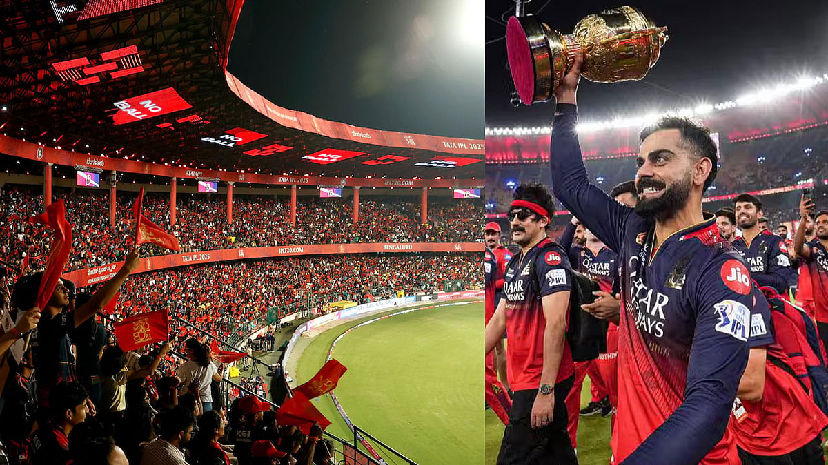 RCB ಫ್ಯಾನ್ಸ್ ಗೆ ಸಿಹಿಸುದ್ದಿ: ಚಿನ್ನಸ್ವಾಮಿ ಸ್ಟೇಡಿಯಂನಲ್ಲಿ IPL ಪಂದ್ಯ ಆಯೋಜನೆಗೆ ಕರ್ನಾಟಕ ಸರ್ಕಾರ ಗ್ರೀನ್ ಸಿಗ್ನಲ್!