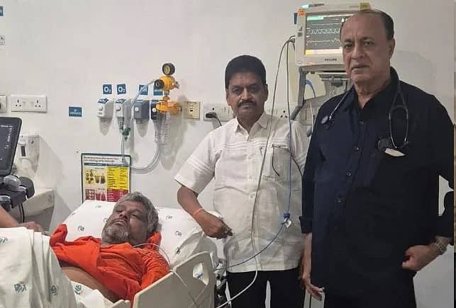 ರಾಯಚೂರು: ಶ್ರೀ ಪ್ರಸನ್ನಾನಂದ ಪುರಿ ಸ್ವಾಮೀಜಿಗೆ ಲಘು ಹೃದಯಾಘಾತ, ಆಸ್ಪತ್ರೆಗೆ ದಾಖಲು