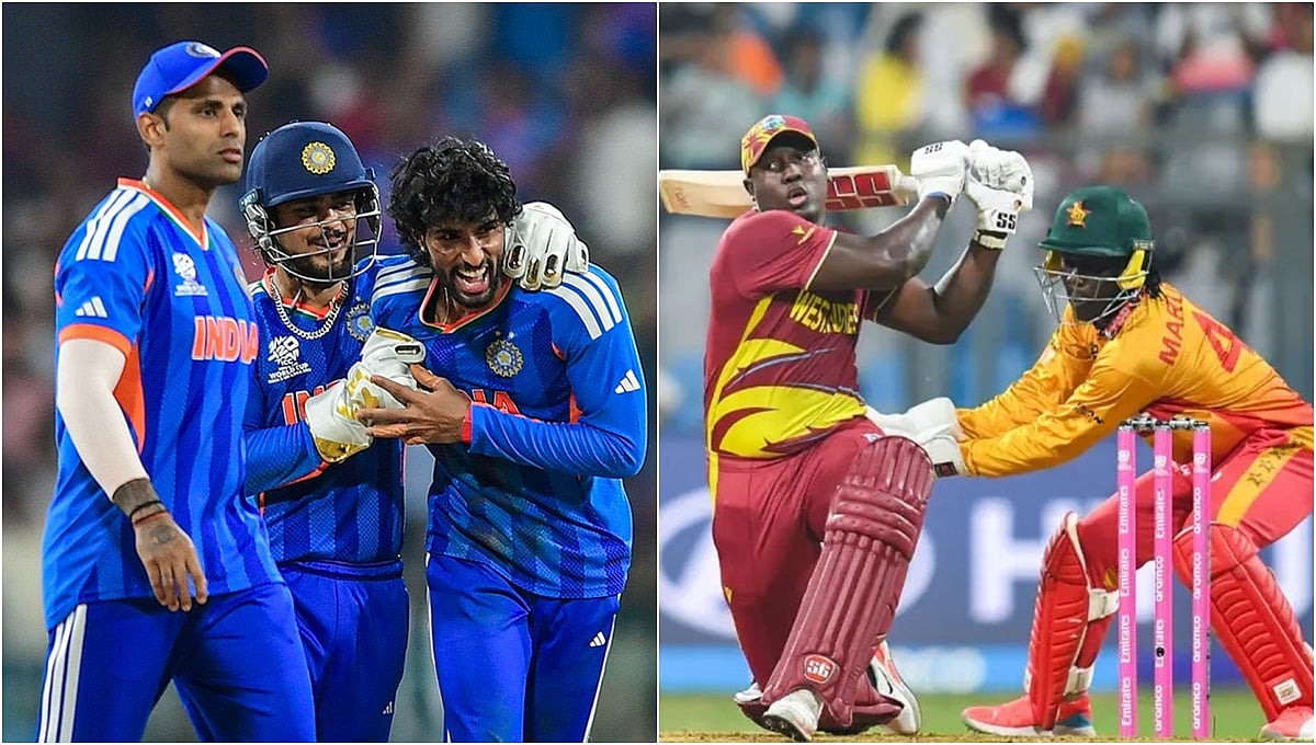 ರನ್ ರೇಟ್ ಹೆಚ್ಚಿಸಿಕೊಳ್ಳಲು ಜಿಂಬಾಬ್ವೆ ವಿರುದ್ಧ ದಾಖಲೆಯ 254 ರನ್ ಸಿಡಿಸಿದ ವೆಸ್ಟ್ ಇಂಡೀಸ್, ಭಾರತಕ್ಕೆ ಕಂಟಕ!