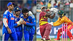 ರನ್ ರೇಟ್ ಹೆಚ್ಚಿಸಿಕೊಳ್ಳಲು ಜಿಂಬಾಬ್ವೆ ವಿರುದ್ಧ ದಾಖಲೆಯ 254 ರನ್ ಸಿಡಿಸಿದ ವೆಸ್ಟ್ ಇಂಡೀಸ್, ಭಾರತಕ್ಕೆ ಕಂಟಕ!