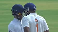 Ranji Trophy final: ಕರ್ನಾಟಕದ ಕೆ.ವಿ ಅನೀಶ್‌ಗೆ ಡಿಚ್ಚಿ ಹೊಡೆದ ಜಮ್ಮು ಮತ್ತು ಕಾಶ್ಮೀರ ತಂಡದ ನಾಯಕ, Video