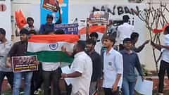 ಅಜೀಂ ಪ್ರೇಮ್‌ಜಿ ವಿವಿಯಲ್ಲಿ ದೇಶವಿರೋಧಿ ಚಟುವಟಿಕೆ ಆರೋಪ: ABVP ಪ್ರತಿಭಟನೆ; ವಿವಿ ಮಾನ್ಯತೆ ರದ್ದು ಗೊಳಿಸುವಂತೆ ಅಮಿತ್ ಶಾಗೆ ಪತ್ರ! Video