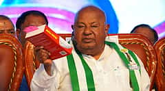 'ಕುಮಾರಸ್ವಾಮಿ ಸಿಎಂ ಆಗುವುದು ನನ್ನ ಕೈಯಲ್ಲಿಲ್ಲ, ಅದು ಮೋದಿ, ಶಾ ತೀರ್ಮಾನ': HD ದೇವೇಗೌಡ