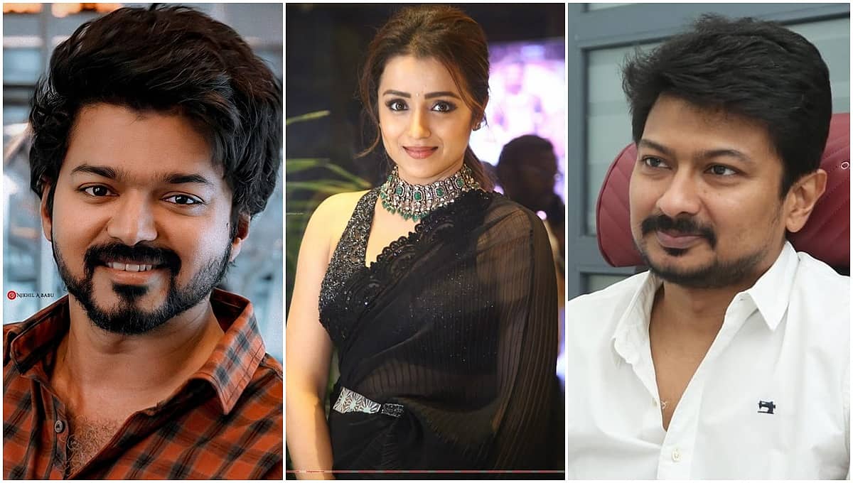 ನಟಿ ತ್ರಿಶಾ ಬಗ್ಗೆ ಆಕ್ಷೇಪಾರ್ಹ ಹೇಳಿಕೆ ಆರೋಪ: ನಾನು ಅವರ ಹೆಸರನ್ನೂ ಉಲ್ಲೇಖಿಸಿದ್ದೇನೆಯೇ? ಬಂಧನದ ಬಳಿಕ ಉದಯನಿಧಿ ಸ್ಟಾಲಿನ್; Video
