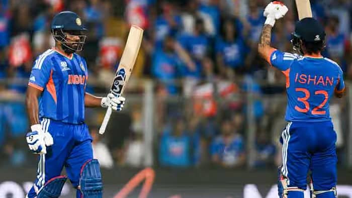 T20 World Cup Semi Final 2026: 19 ವರ್ಷಗಳ ಐತಿಹಾಸಿಕ ದಾಖಲೆ ಮುರಿದ ಸಂಜು-ಇಶಾನ್ ಕಿಶಾನ್! Video