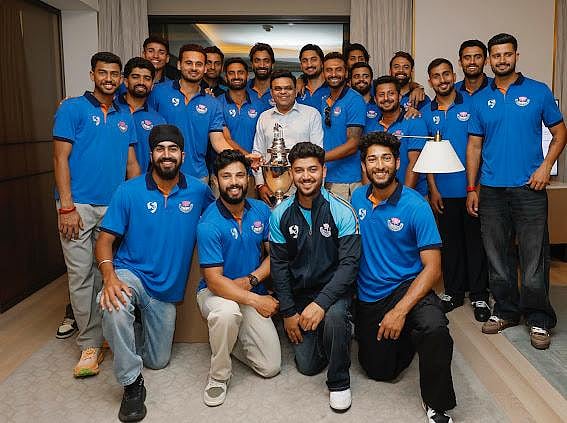 ಚೊಚ್ಚಲ ರಣಜಿ ಟ್ರೋಫಿ ಗೆಲುವು: ಜಮ್ಮು- ಕಾಶ್ಮೀರ ತಂಡದ ಆಟಗಾರರ ಆಸೆ ಪೂರೈಸಿದ ಜಯ್ ಶಾ!