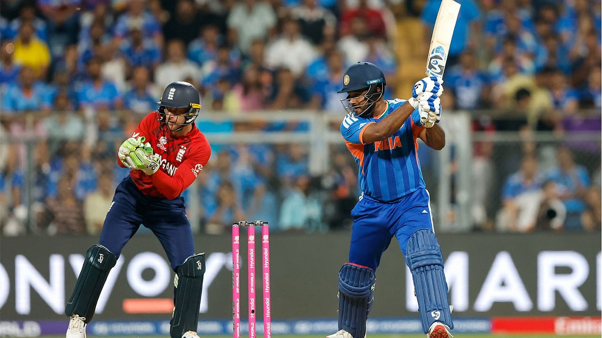 T20 ವಿಶ್ವಕಪ್ 2026: '499 ರನ್, 34 ಸಿಕ್ಸರ್, 39 ಬೌಂಡರಿ'; ಅಪರೂಪದ ದಾಖಲೆ ಬರೆದ India vs England ಪಂದ್ಯ