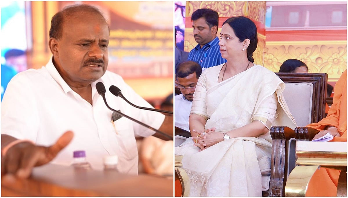 'ನಿಮ್ಮ ಮುಖ್ಯಮಂತ್ರಿಗಳಿಗೆ ಸ್ವಲ್ಪ ತಿಳುವಳಿಕೆ ಹೇಳಿ': ಸಚಿವೆ ಲಕ್ಷ್ಮಿ ಹೆಬ್ಬಾಳ್ಕರ್ ಗೆ ಹೆಚ್.ಡಿ ಕುಮಾರಸ್ವಾಮಿ ಮನವಿ