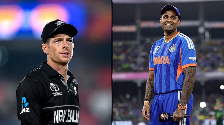 T20 World Cup 2026 Final: 'ಹಾರ್ಟ್ ಬ್ರೇಕ್' ಮಾಡಲು ಹೋಗಿ ನಾಯಕ Mitchell Santner ಎಡವಟ್ಟು; ಆರಂಭಕ್ಕೂ ಮುನ್ನವೇ ಪಂದ್ಯ ಕೈ ಚೆಲ್ಲಿದ New Zealand!
