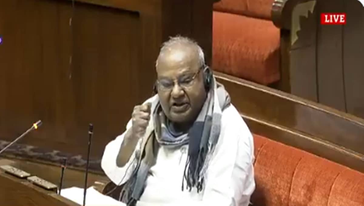 ಬಿಜೆಪಿ, ದೇವೇಗೌಡರಿಗೆ ರಾಜ್ಯಸಭಾ ಸ್ಥಾನ ನಿರಾಕರಿಸಿದ ರೀತಿ ಕನ್ನಡಿಗರಿಗೆ ಮಾಡಿದ ಅವಮಾನ: ಕಾಂಗ್ರೆಸ್