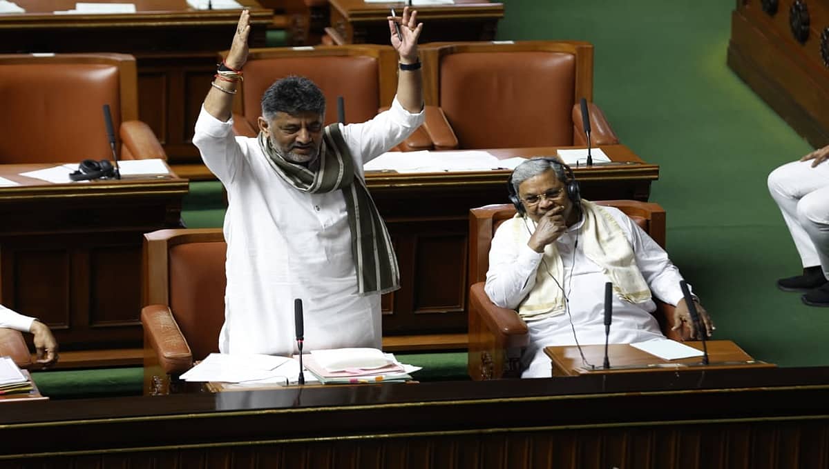 ನಿರ್ಮಲಾ ಸೀತಾರಾಮನ್ ಬಜೆಟ್ ಖಾಲಿ ಡ್ರಮ್ಮು: ನೋಡ್ರಪಾ, ನೀವು ಅದೆಲ್ಲಾ ಕನಸು ಕಾಣಲು ಹೋಗಬೇಡಿ; ವಿಪಕ್ಷಗಳ ಕಾಲೆಳೆದ ಡಿಕೆಶಿ