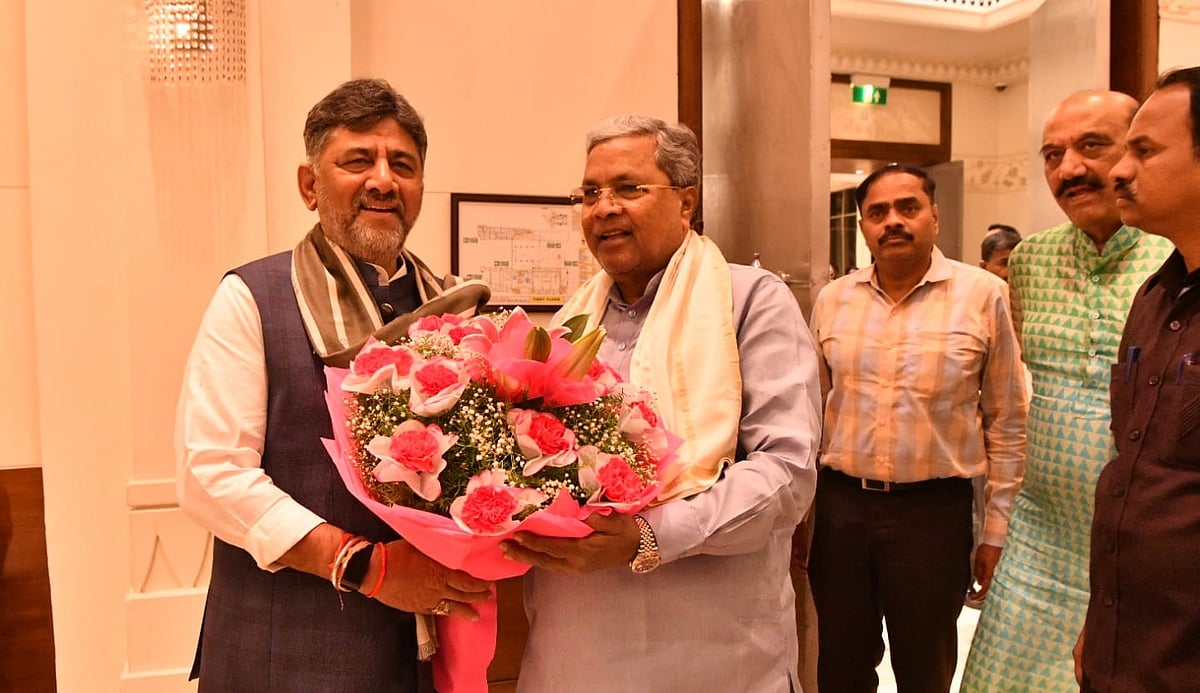 ಡಿ.ಕೆ ಶಿವಕುಮಾರ್ ಔತಣಕೂಟ: 2028ರ ವಿಧಾನಸಭೆ ಚುನಾವಣೆ ಗೆಲುವಿಗೆ ಸಿಎಂ-ಡಿಸಿಎಂ ಒಗ್ಗಟ್ಟು ಪ್ರದರ್ಶನ
