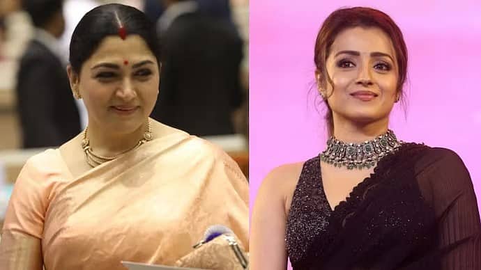 'ಸೀನಿದರೂ ದೂಷಿಸುತ್ತಾರೆ': ನಟಿ Trisha ಬೆನ್ನಿಗೆ ನಿಂತ ನಟಿ ಖುಷ್ಬು