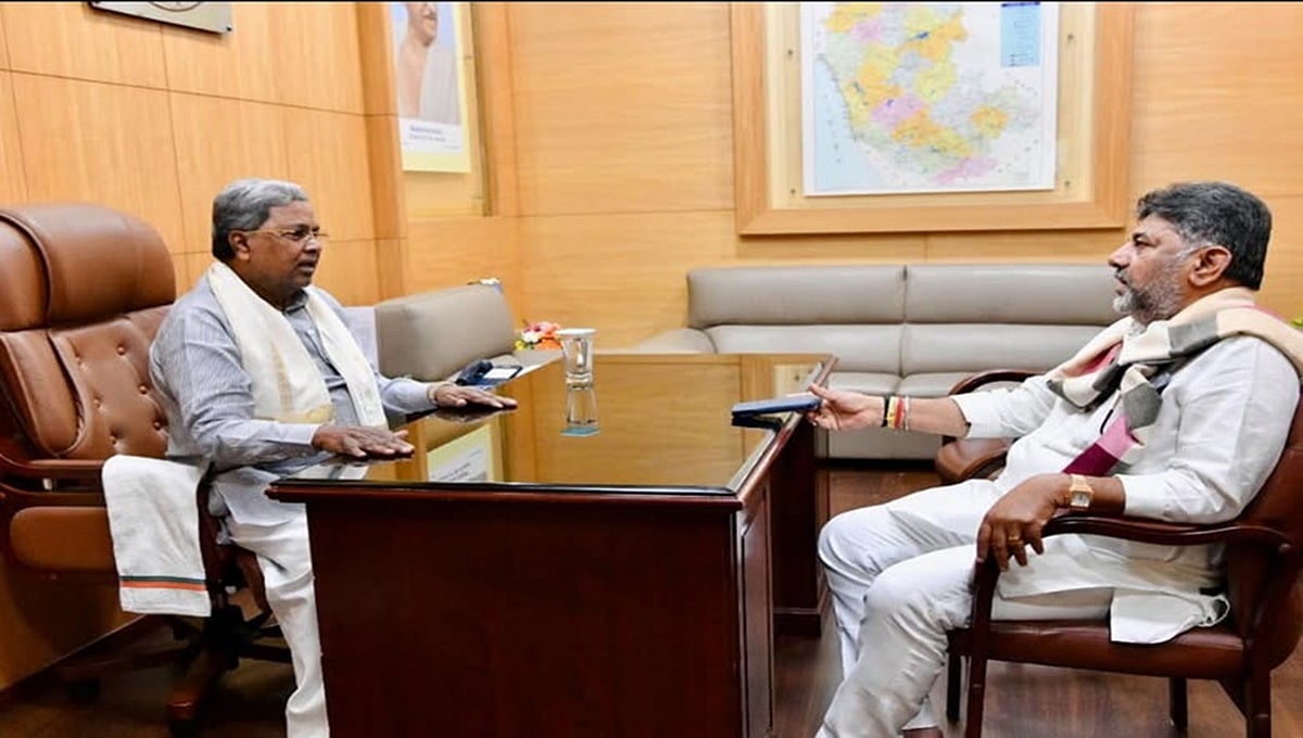 ಸಚಿವರಿಗೆ ಸಿಎಂ ಸಿದ್ದರಾಮಯ್ಯ ಭೋಜನ ಕೂಟ: ಡಿಸಿಎಂ ಜೊತೆ ವಿಧಾನಸೌಧದಲ್ಲಿ ಚರ್ಚೆ!