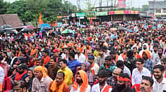 ಉಡುಪಿ: 'ಸಮಾಧಾನ ಮಹೋತ್ಸವ' ವಿರೋಧಿಸಿ ಪ್ರತಿಭಟನೆ; ಹಿಂದು ಜಾಗರಣಾ ವೇದಿಕೆಯ ಮುಖಂಡರು, ಕಾರ್ಯಕರ್ತರು ಸೇರಿ 38 ಮಂದಿ ವಶಕ್ಕೆ