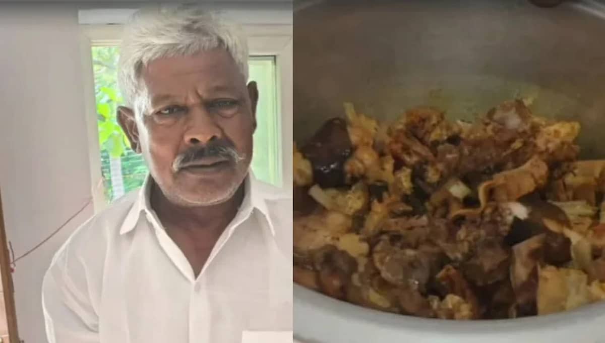 ಎಷ್ಟೇ ಬೇಯಿಸಿದರೂ ಬೇಯದ ತಲೆ ಮಾಂಸ; ಪಾತ್ರೆ ಹಿಡಿದೇ ಪೊಲೀಸ್ ಠಾಣೆ ಮೆಟ್ಟಿಲೇರಿದ ವ್ಯಕ್ತಿ; ವಿಚಿತ್ರ ದೂರು ದಾಖಲು