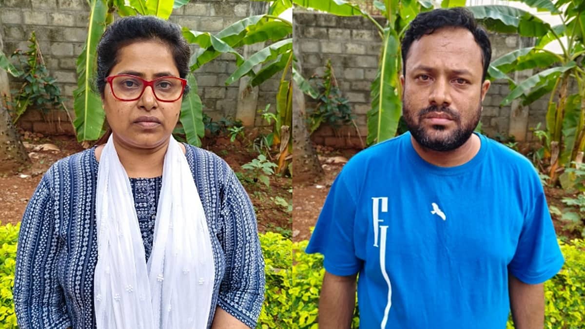 ಕೋರ್ಟ್ನಲ್ಲಿ ಕೆಲಸ ಕೊಡಿಸುವುದಾಗಿ ಸಂತ್ರಸ್ತರಿಂದ 25 ಕೋಟಿ ರೂ ಲೂಟಿ: ದಂಪತಿ ಬಂಧನ
