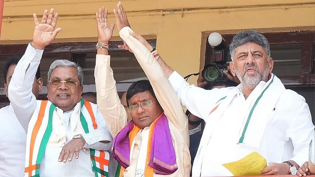 'ಕಾಂಗ್ರೆಸ್ ಪರಂಪರೆಯಂತೆ, ಅಗಲಿದ ನಾಯಕರ ಕುಟುಂಬಕ್ಕೆ ಟಿಕೆಟ್ ನೀಡಲಾಗಿದೆ, ಎರಡೂ ಕ್ಷೇತ್ರಗಳಲ್ಲಿ ನಮಗೆ ಜಯ ಸಿಗುತ್ತದೆ': ಸಿಎಂ, ಡಿಸಿಎಂ ಪ್ರಚಾರ