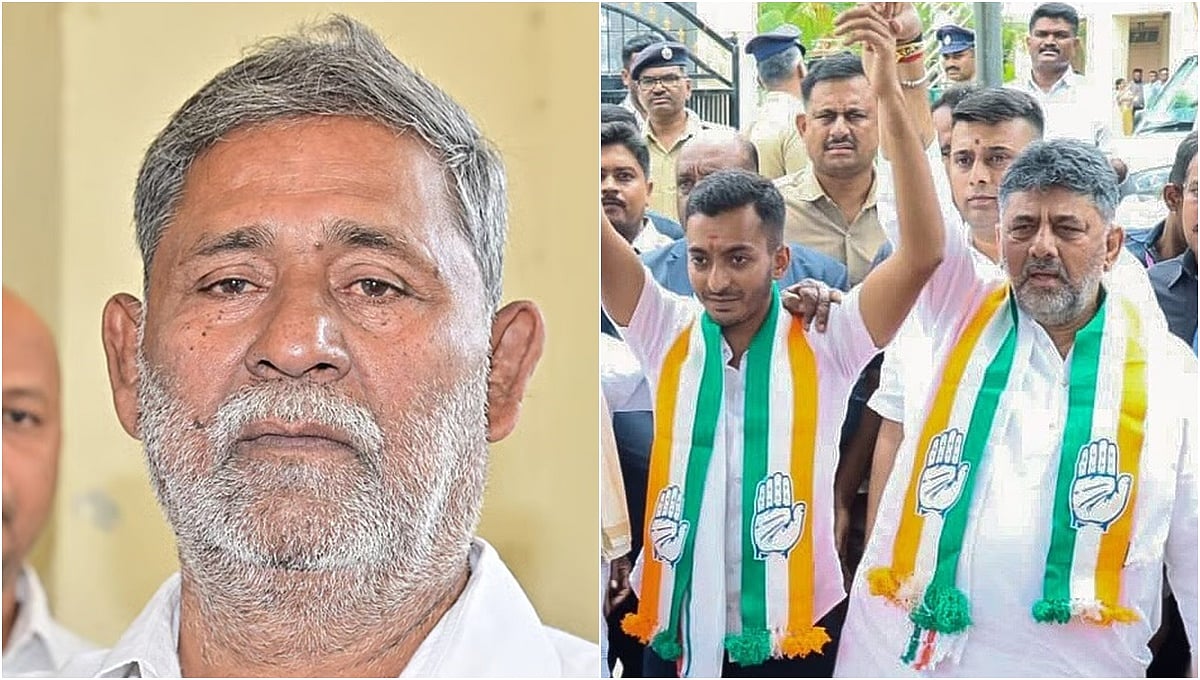 ದಾವಣಗೆರೆ ದಕ್ಷಿಣ ಉಪಚುನಾವಣೆ: ಕಾಂಗ್ರೆಸ್ಗೆ ಬಂಡಾಯದ ಬಿಸಿ; Muslim ಶಾಸಕರ ಮನವೊಲಿಕೆಗೂ ಜಗ್ಗದ ಸಾದಿಕ್ ಪೈಲ್ವಾನ್!