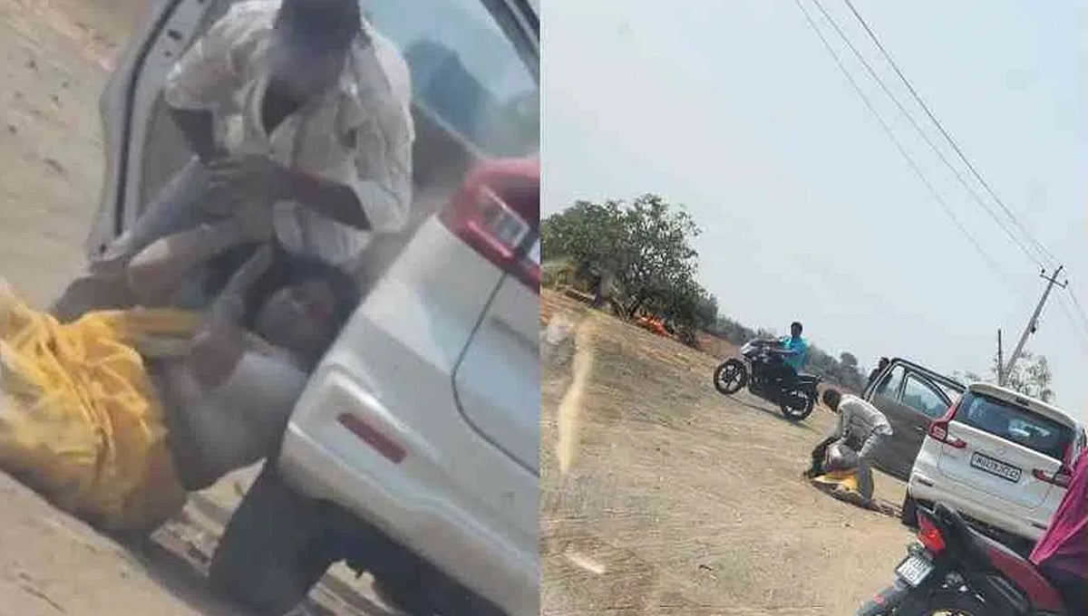 ಕಲಬುರಗಿ: ನಡುರಸ್ತೆಯಲ್ಲೇ ಪತ್ನಿ ಕತ್ತು ಕೊಯ್ದು ಹತ್ಯೆ; ಶವದ ಮೇಲೆ ಕಾರು ಹತ್ತಿಸಿ ವಿಕೃತಿ ಮೆರೆದ ಪತಿಯ ಬಂಧನ