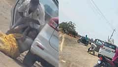 ಕಲಬುರಗಿ: ನಡುರಸ್ತೆಯಲ್ಲೇ ಪತ್ನಿ ಕತ್ತು ಕೊಯ್ದು ಹತ್ಯೆ; ಶವದ ಮೇಲೆ ಕಾರು ಹತ್ತಿಸಿ ವಿಕೃತಿ ಮೆರೆದ ಪತಿಯ ಬಂಧನ