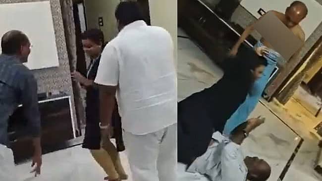 ದೇಗುಲದ ಗೆಸ್ಟ್ ಹೌಸ್ ನಲ್ಲೇ ಮಹಿಳೆ ಜೊತೆ TDP ನಾಯಕರ 'ನಾಗಿನ್' ಡ್ಯಾನ್ಸ್; Video Viral