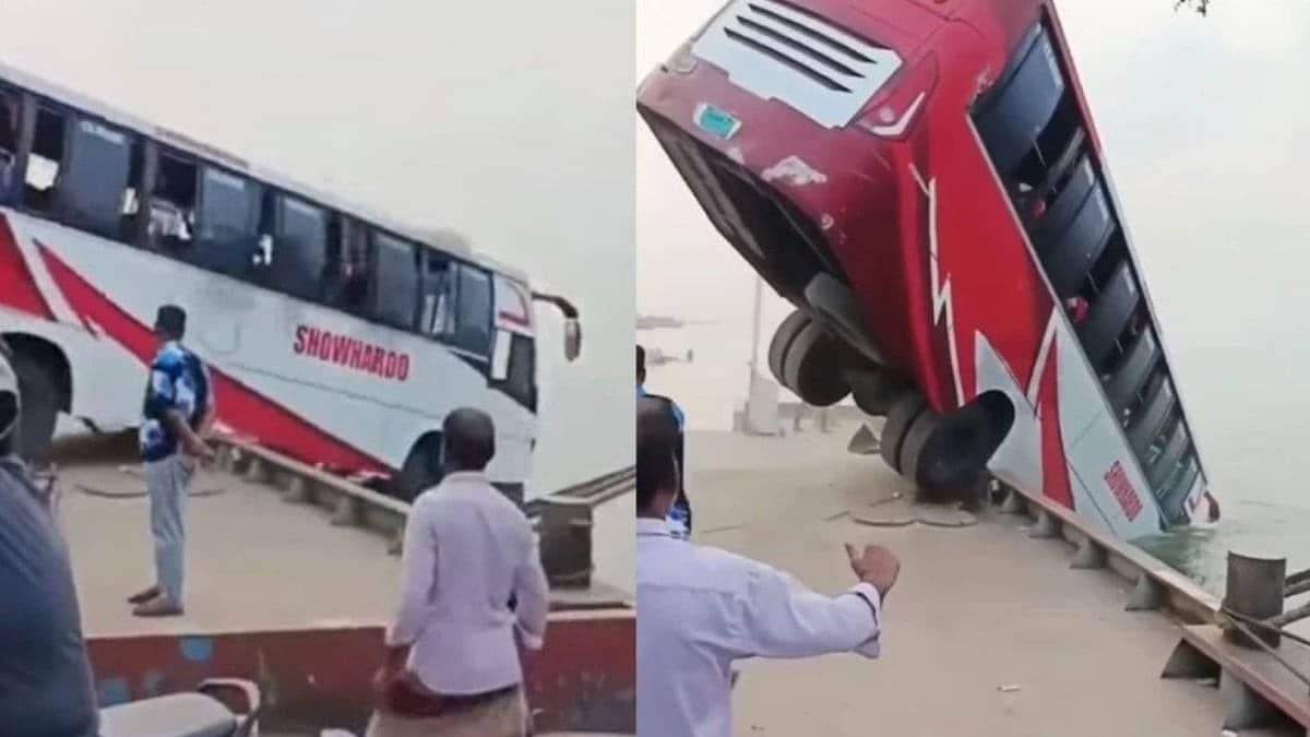 Video: ನೋಡ ನೋಡುತ್ತಲೇ ನದಿಗೆ ಉರುಳಿದ ಬಸ್, 40ಕ್ಕೂ ಹೆಚ್ಚು ಮಂದಿ ನಾಪತ್ತೆ, ಕನಿಷ್ಠ 23 ಮಂದಿ ಸಾವು!