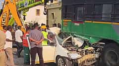 ಬೆಂಗಳೂರಿನಲ್ಲಿ ಭೀಕರ ಅಪಘಾತ: ತಿರುಪತಿಗೆ ಹೊರಟ್ಟಿದ್ದ ಇಡೀ ಕುಟುಂಬವೇ ದುರಂತ ಅಂತ್ಯ; Video