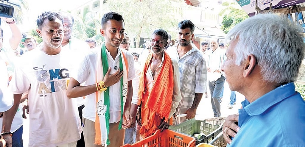 ದಾವಣಗೆರೆ ದಕ್ಷಿಣದಿಂದ ಸಮರ್ಥ್ ಸ್ಪರ್ಧೆ: ವಂಶಪಾರಂಪರ್ಯ ರಾಜಕಾರಣಕ್ಕೆ ಮಣೆ ಹಾಕುತ್ತಾರಾ ಮತದಾರರು?