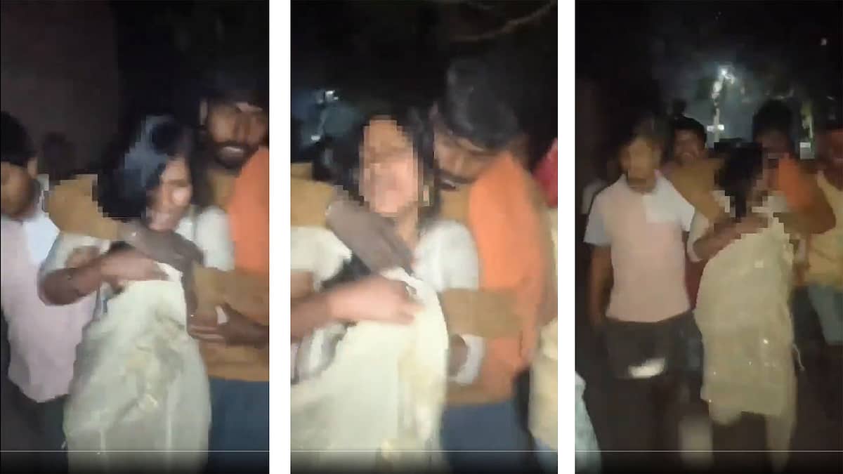 ಬೆತ್ತಲಾದ ಬಿಹಾರ; ಮಹಿಳೆ ಬಟ್ಟೆ ಹರಿದು ಮೃಗೀಯ ವರ್ತನೆ, ವಿವಾಹಿತೆ ಮೇಲೆ ಸಾರ್ವಜನಿಕವಾಗಿ ಸಾಮೂಹಿಕ ಅತ್ಯಾಚಾರ ಯತ್ನ! Video