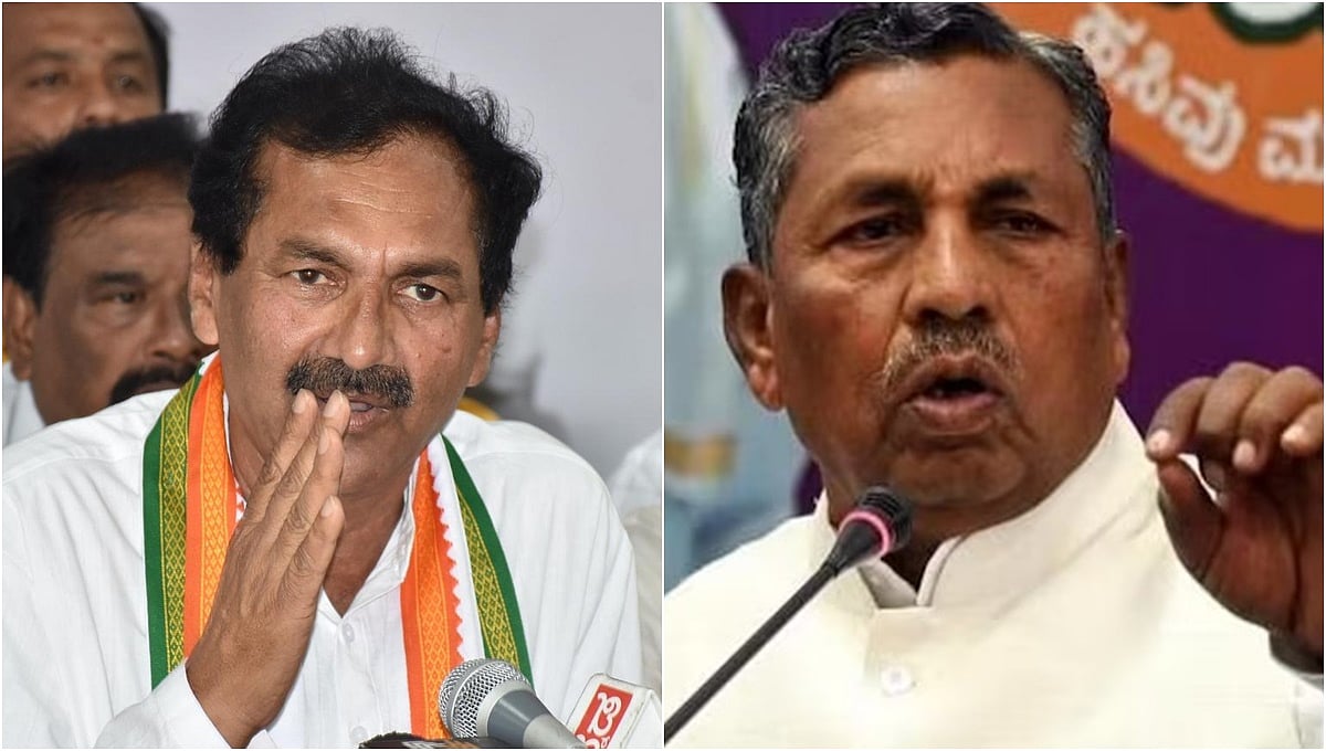 ಕೇಂದ್ರವನ್ನ ಓಲೈಸೋದು ಬಿಟ್ಟು ಬಾಯಿ ಮುಚ್ಚಿಕೊಂಡಿರಿ: ಸಚಿವ ಮುನಿಯಪ್ಪ ವಿರುದ್ಧ KPCC ವಕ್ತಾರ ಲಕ್ಷ್ಮಣ್ ಗರಂ!